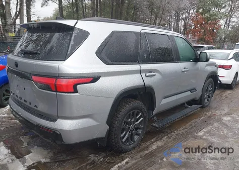 2024 Toyota Sequoia Platinum из США, поврежденный, VIN 7SVAAABA9RX028385